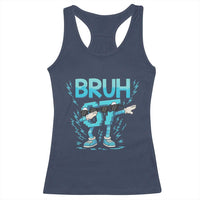 67 Bruh Meme Racerback Tank Top Funny Six Seven Italian Brainrot - Wonder Print Shop