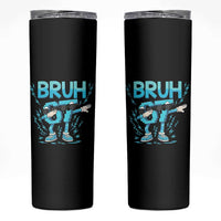 67 Bruh Meme Skinny Tumbler Funny Six Seven Italian Brainrot - Wonder Print Shop