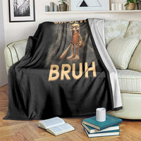 67 Bruh Meme Throw Blanket Funny Six Seven Tung Tung Sahur - Wonder Print Shop