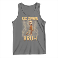 67 Bruh Meme Tank Top Funny Six Seven Tung Tung Sahur - Wonder Print Shop