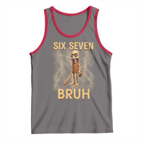 67 Bruh Meme Tank Top Funny Six Seven Tung Tung Sahur - Wonder Print Shop
