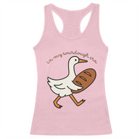 In My Sourdough Era Racerback Tank Top Funny Silly Goose Sourdough - Wonder Print Shop