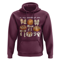 In My Sourdough Era Hoodie Coquette Bows Baking Bread Lover - Wonder Print Shop