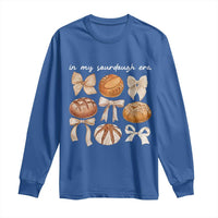 In My Sourdough Era Long Sleeve Shirt Coquette Bows Baking Bread Lover - Wonder Print Shop