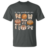 In My Sourdough Era T Shirt Coquette Bows Baking Bread Lover - Wonder Print Shop