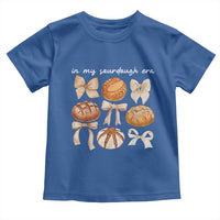 In My Sourdough Era Toddler T Shirt Coquette Bows Baking Bread Lover - Wonder Print Shop