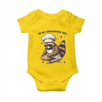 In My Sourdough Era Baby Onesie Funny Raccoon Baker - Wonder Print Shop