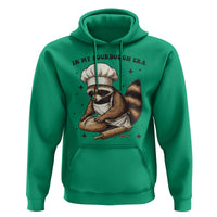 In My Sourdough Era Hoodie Funny Raccoon Baker - Wonder Print Shop
