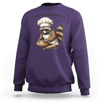 In My Sourdough Era Sweatshirt Funny Raccoon Baker - Wonder Print Shop