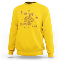 In My Sourdough Era Sweatshirt Funny Baking Bread Lover - Wonder Print Shop