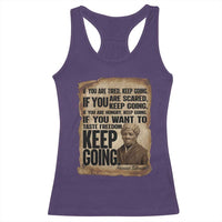 Harriet Tubman Quote Racerback Tank Top Black History African American