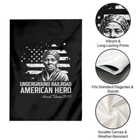 Harriet Tubman Garden Flag Underground Railroad American Hero History