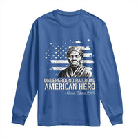 Harriet Tubman Long Sleeve Shirt Underground Railroad American Hero History