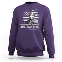 Harriet Tubman Sweatshirt Underground Railroad American Hero History