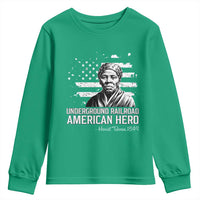 Harriet Tubman Youth Sweatshirt Underground Railroad American Hero History