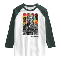 Harriet Tubman Black History Month Raglan Shirt Underground Railroad American Hero History