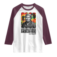 Harriet Tubman Black History Month Raglan Shirt Underground Railroad American Hero History