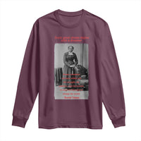 Harriet Tubman Long Sleeve Shirt Black History Month