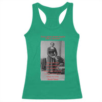 Harriet Tubman Racerback Tank Top Black History Month