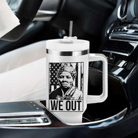 Harriet Tubman Quote Tumbler With Handle We Out Strong Woman