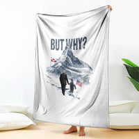 But Why Penguin Throw Blanket Head Towards The Mountains Penguin Meme