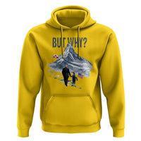 But Why Penguin Hoodie Head Towards The Mountains Penguin Meme