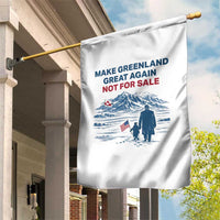 Greenland Is Not for Sale Garden Flag Funny Nihilist Penguin Greenland Political Meme FDT