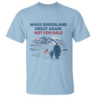 Greenland Is Not for Sale T Shirt Funny Nihilist Penguin Greenland Political Meme FDT