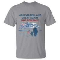 Greenland Is Not for Sale T Shirt Funny Nihilist Penguin Greenland Political Meme FDT
