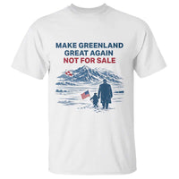 Greenland Is Not for Sale T Shirt Funny Nihilist Penguin Greenland Political Meme FDT