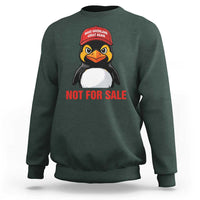 Greenland Is Not for Sale Sweatshirt Funny Nihilist Penguin FDT Political Meme