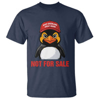 Greenland Is Not for Sale T Shirt Funny Nihilist Penguin FDT Political Meme