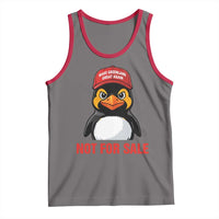 Greenland Is Not for Sale Tank Top Funny Nihilist Penguin FDT Political Meme