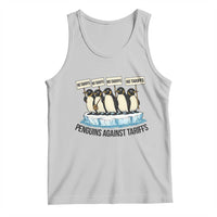 Penguins Against Tariffs Tank Top Resist Tariffs Subtle FDT Political Resistance