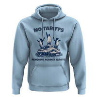 Penguins Against Tariffs Hoodie Resist Protest FDT Political