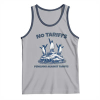 Penguins Against Tariffs Tank Top Resist Protest FDT Political