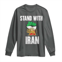 Free Iran Support Iranian MIGA Long Sleeve Shirt Stand With Iran