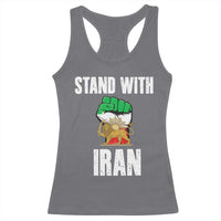 Free Iran Support Iranian MIGA Racerback Tank Top Stand With Iran