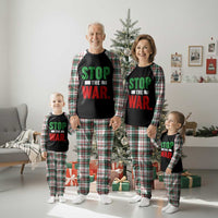 Free Iran Support Iranian MIGA Plaid Pajama Set Stop The War