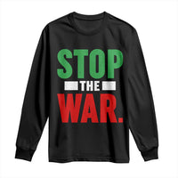 Free Iran Support Iranian MIGA Long Sleeve Shirt Stop The War