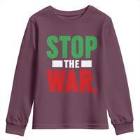 Free Iran Support Iranian MIGA Youth Sweatshirt Stop The War