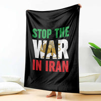 Free Iran Support Iranian MIGA Throw Blanket Stop The War In Iran