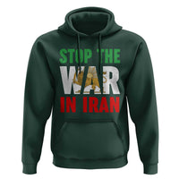 Free Iran Support Iranian MIGA Hoodie Stop The War In Iran
