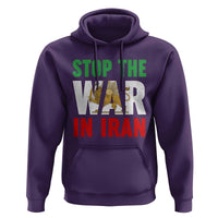 Free Iran Support Iranian MIGA Hoodie Stop The War In Iran