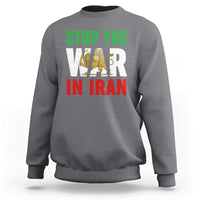 Free Iran Support Iranian MIGA Sweatshirt Stop The War In Iran