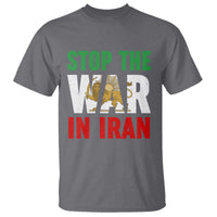 Free Iran Support Iranian MIGA T Shirt Stop The War In Iran