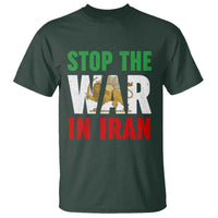 Free Iran Support Iranian MIGA T Shirt Stop The War In Iran
