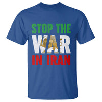 Free Iran Support Iranian MIGA T Shirt Stop The War In Iran