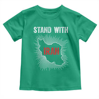 Free Iran Support Toddler T Shirt Stand With Iran