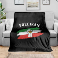 Free Iran Throw Blanket Support Iranian Freedom No War
